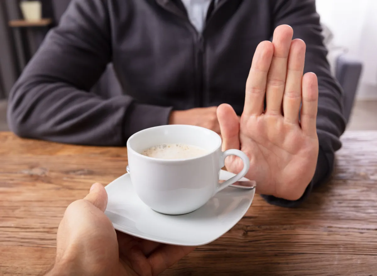 Why no caffeine after PRP